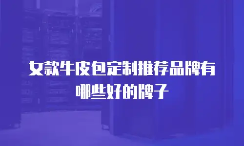 女款牛皮包定制推荐品牌有哪些好的牌子