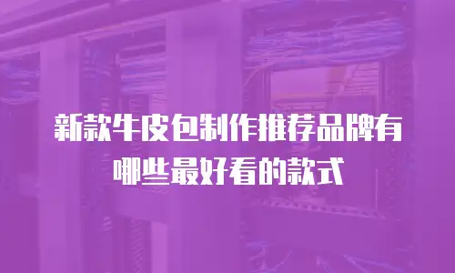 新款牛皮包制作推荐品牌有哪些最好看的款式