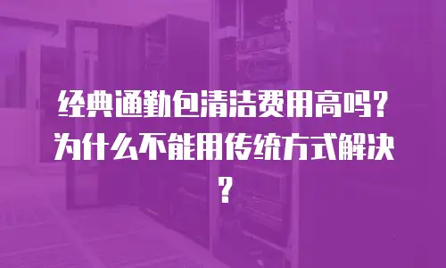 经典通勤包清洁费用高吗？为什么不能用传统方式解决？