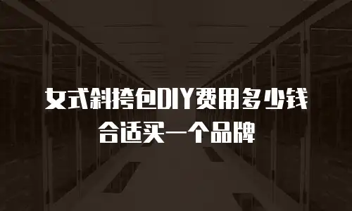 女式斜挎包DIY费用多少钱合适买一个品牌