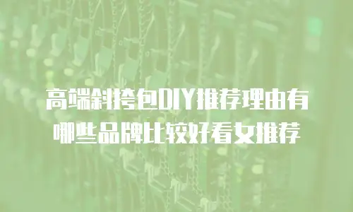 高端斜挎包DIY推荐理由有哪些品牌比较好看女推荐