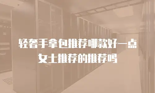 轻奢手拿包推荐哪款好一点女士推荐的推荐吗