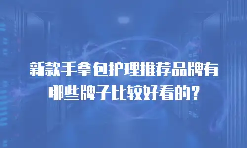新款手拿包护理推荐品牌有哪些牌子比较好看的？