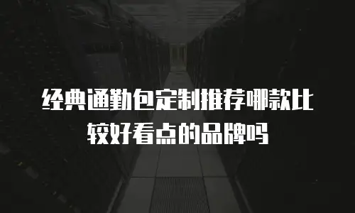 经典通勤包定制推荐哪款比较好看点的品牌吗
