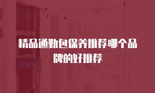 精品通勤包保养推荐哪个品牌的好推荐