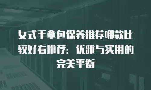 女式手拿包保养推荐哪款比较好看推荐：优雅与实用的完美平衡