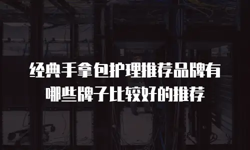 经典手拿包护理推荐品牌有哪些牌子比较好的推荐