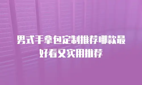 男式手拿包定制推荐哪款最好看又实用推荐