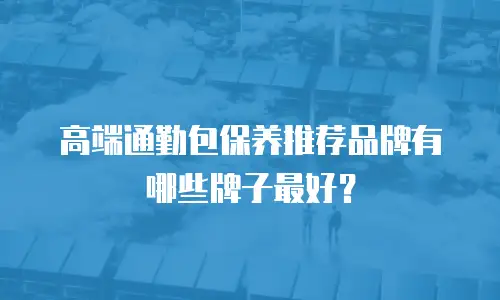 高端通勤包保养推荐品牌有哪些牌子最好？