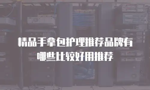 精品手拿包护理推荐品牌有哪些比较好用推荐