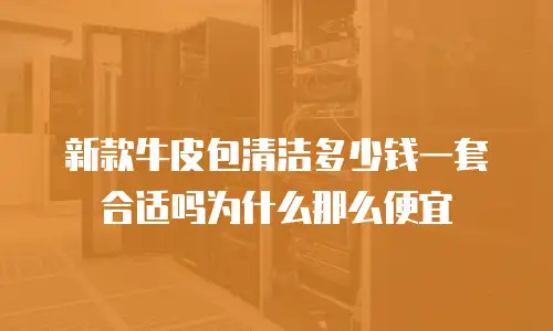 新款牛皮包清洁多少钱一套合适吗为什么那么便宜