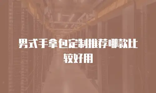 男式手拿包定制推荐哪款比较好用