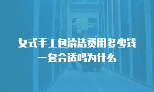 女式手工包清洁费用多少钱一套合适吗为什么