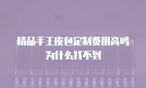 精品手工皮包定制费用高吗为什么找不到
