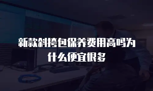 新款斜挎包保养费用高吗为什么便宜很多