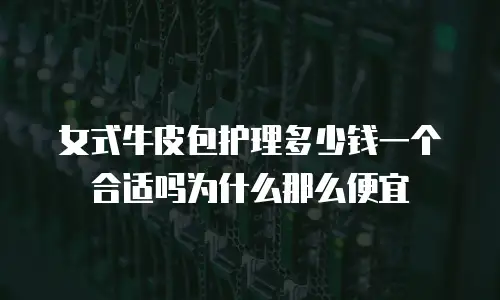 女式牛皮包护理多少钱一个合适吗为什么那么便宜