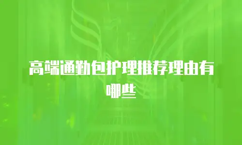 高端通勤包护理推荐理由有哪些