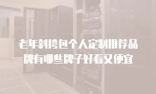 老年斜挎包个人定制推荐品牌有哪些牌子好看又便宜