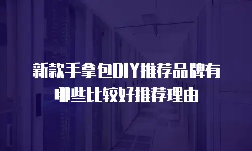 新款手拿包DIY推荐品牌有哪些比较好推荐理由