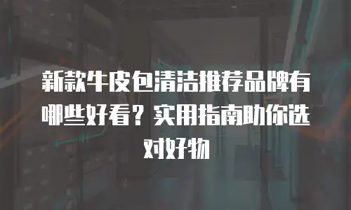 新款牛皮包清洁推荐品牌有哪些好看？实用指南助你选对好物