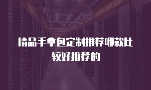 精品手拿包定制推荐哪款比较好推荐的