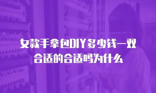 女款手拿包DIY多少钱一双合适的合适吗为什么