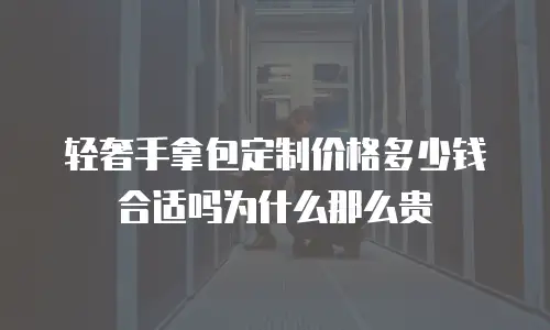 轻奢手拿包定制价格多少钱合适吗为什么那么贵