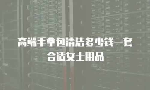 高端手拿包清洁多少钱一套合适女士用品