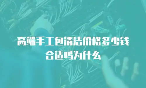 高端手工包清洁价格多少钱合适吗为什么