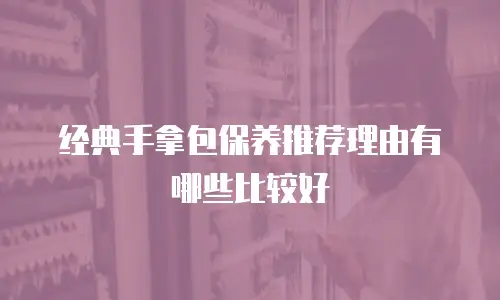 经典手拿包保养推荐理由有哪些比较好