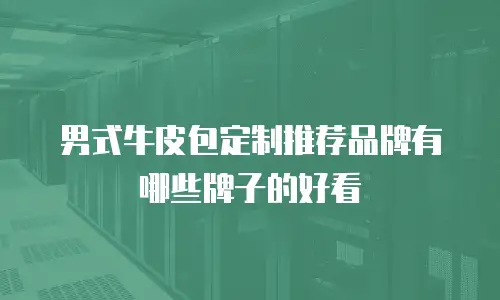 男式牛皮包定制推荐品牌有哪些牌子的好看