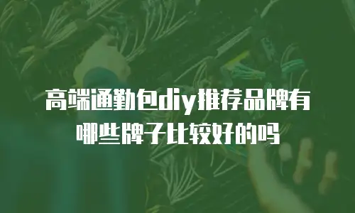 高端通勤包diy推荐品牌有哪些牌子比较好的吗