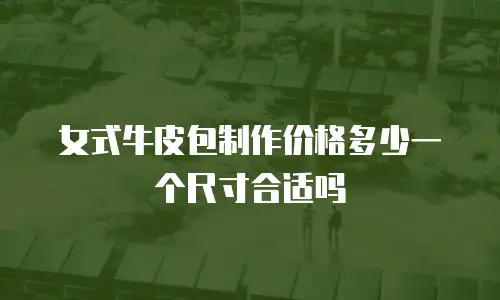 女式牛皮包制作价格多少一个尺寸合适吗
