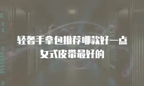 轻奢手拿包推荐哪款好一点女式皮带最好的