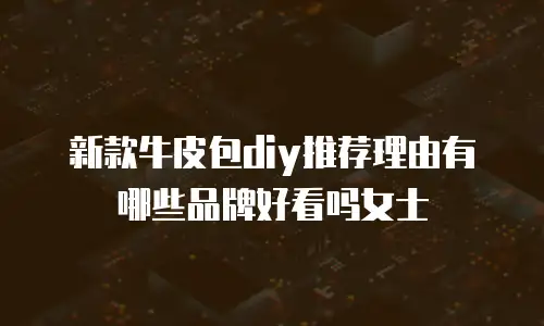 新款牛皮包diy推荐理由有哪些品牌好看吗女士