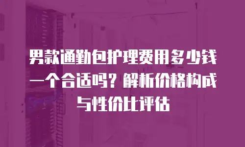 男款通勤包护理费用多少钱一个合适吗？解析价格构成与性价比评估