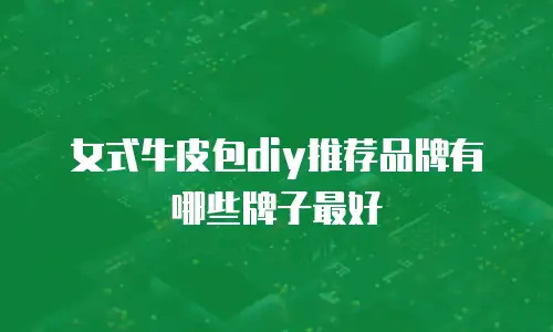女式牛皮包diy推荐品牌有哪些牌子最好