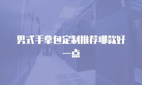 男式手拿包定制推荐哪款好一点