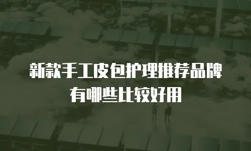 新款手工皮包护理推荐品牌有哪些比较好用