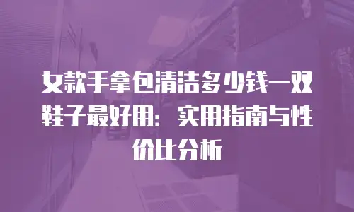 女款手拿包清洁多少钱一双鞋子最好用：实用指南与性价比分析