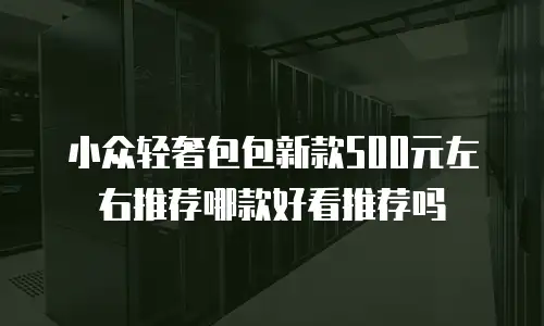 小众轻奢包包新款500元左右推荐哪款好看推荐吗