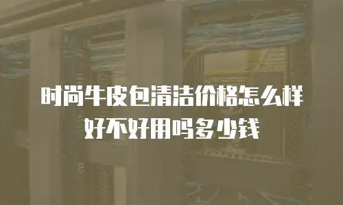 时尚牛皮包清洁价格怎么样好不好用吗多少钱