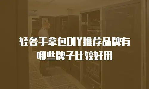 轻奢手拿包DIY推荐品牌有哪些牌子比较好用