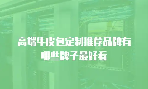 高端牛皮包定制推荐品牌有哪些牌子最好看