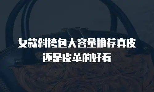 女款斜挎包大容量推荐真皮还是皮革的好看