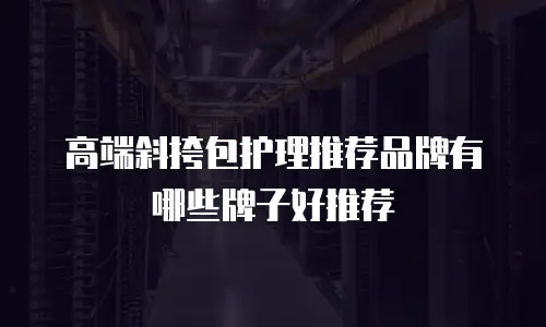 高端斜挎包护理推荐品牌有哪些牌子好推荐
