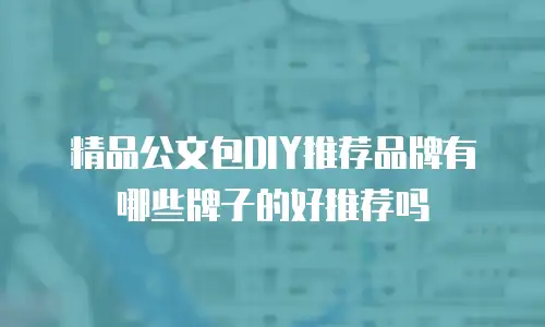 精品公文包DIY推荐品牌有哪些牌子的好推荐吗