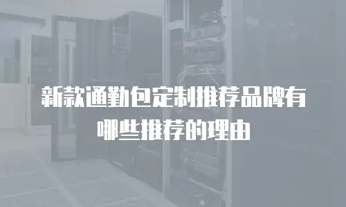 新款通勤包定制推荐品牌有哪些推荐的理由