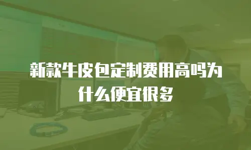 新款牛皮包定制费用高吗为什么便宜很多