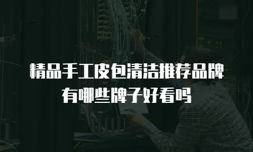 精品手工皮包清洁推荐品牌有哪些牌子好看吗